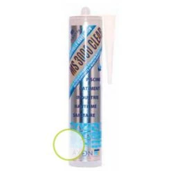 ASTRALPOOL Mastic Colle Multi Usages - TRANSPARENT 290 Ml - MS3000 AQUAMAX POLYMAX