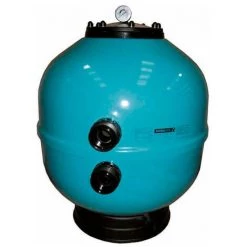 ASTRALPOOL Filtre à Sable Laminé VESUBIO Ø 600 Mm Vert - Vanne 1"1/2