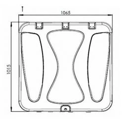 ASTRALPOOL Local Technique Enterré RAMSES I - Filtre Ø 560 Mm - Pompe 1 CV -ASTRALPOOL Soldes 25647446 4