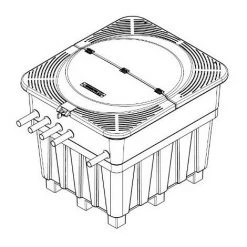 ASTRALPOOL Local Technique Enterré KEOPS - Filtre Ø 600 Mm - Pompe 1 CV - Electrolyseur De Sel -ASTRALPOOL Soldes 25647449 5