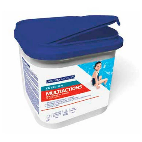 Chlore Multiactions En Galet 250 G - 5 Kg AstralPool 1 Chlore Multiactions En Galet 250 G - 5 Kg AstralPool
