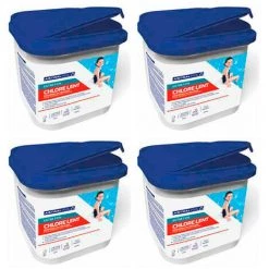 4 Seaux De Chlore Lent En Galet De 250 G - 5 Kg AstralPool