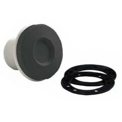 Pièce à Sceller Piscine - Prise Balai Liner/béton - Modèle Easyline - Gris Anthracite De Astralpool