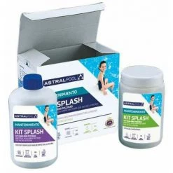 Plantawa Kit Splash Produit Chimique Pour Piscine Enfants Astralpool Bot Dichlore Granulé 0.5kg Bot Anti-Algues Concentré 0.5L