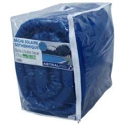 Bâche à Bulles Bleue - 230 µ - Ovale - 7,30 M X 3,70 M De Astralpool