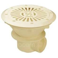 Pièce à Sceller Piscine - Bonde De Fond Prestige Liner/Coque - Grille Plate - Sable De Astralpool