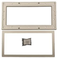 Bride De Skimmer Grand Modèle ASTRAL + Enjoliveur + Vis Métrique - Astralpool - Blanc