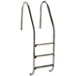 ASTRALPOOL ESCALERA ''Standard'' 3 PELD. AISI304 PELDAÑO ''Standard''