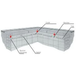 ASTRALPOOL Bouchon Extrémité Main Courante Ø43mm -ASTRALPOOL Soldes 7191239 5