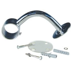 ASTRALPOOL Support Coudé Avec Platine Pour Main Courante - Piscines Béton Et Liner