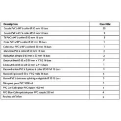 ASTRALPOOL Kit Pvc Ø 50 Mm Pour Piscine -ASTRALPOOL Soldes 7447629 5