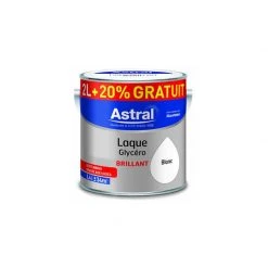 ASTRALPOOL Peinture Laque Brillante Glycéro Blanc 2l+20% - ASTRAL